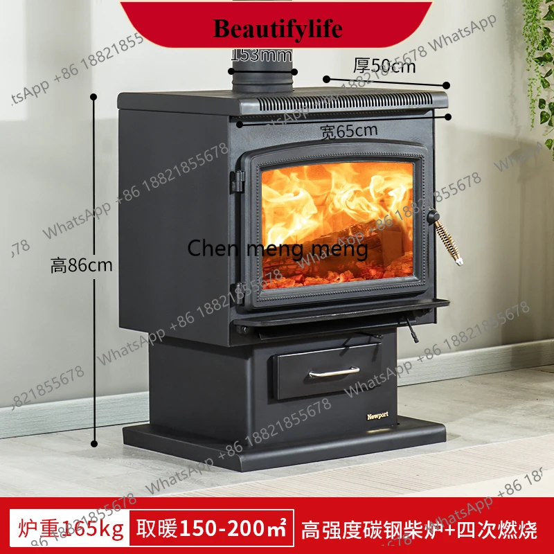 z189 steel plate fireplace environmental protection certification wood-burning real fire heating furnace
z189 steel plate fireplace environmental protection certification wood-burning real fire heating furnace