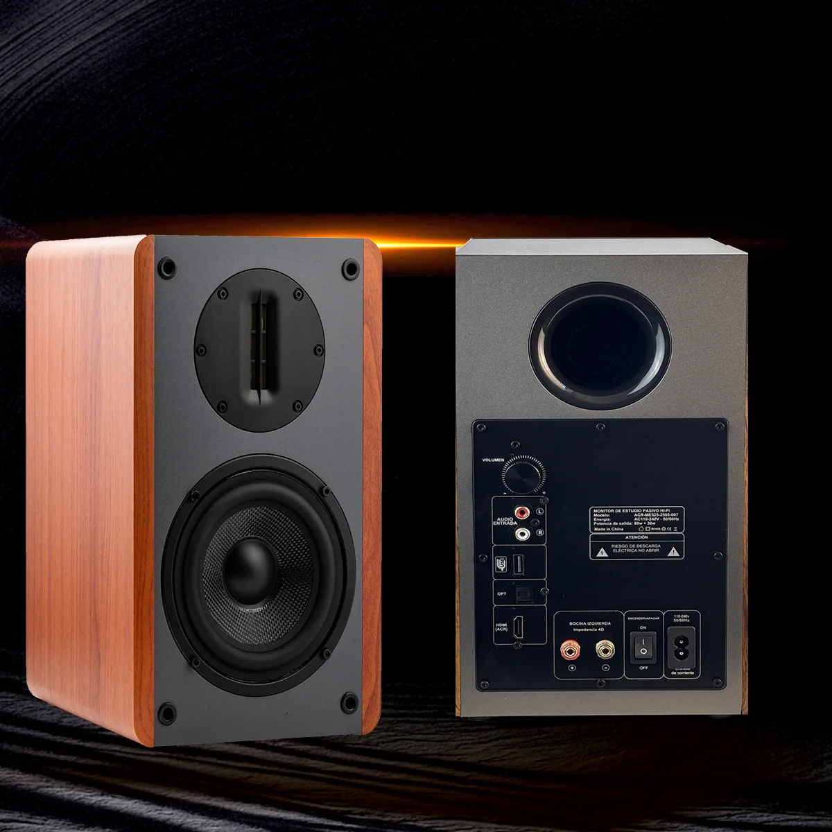 Samtronic 200W Home Theater System with Remote Control Bookshelf Speakers 2.0 Speaker Active Bookshelf with Ribbon Tweeter
Samtronic 200W Home Theater System with Remote Control Bookshelf Speakers 2.0 Speaker Active Bookshelf with Ribbon Tweeter