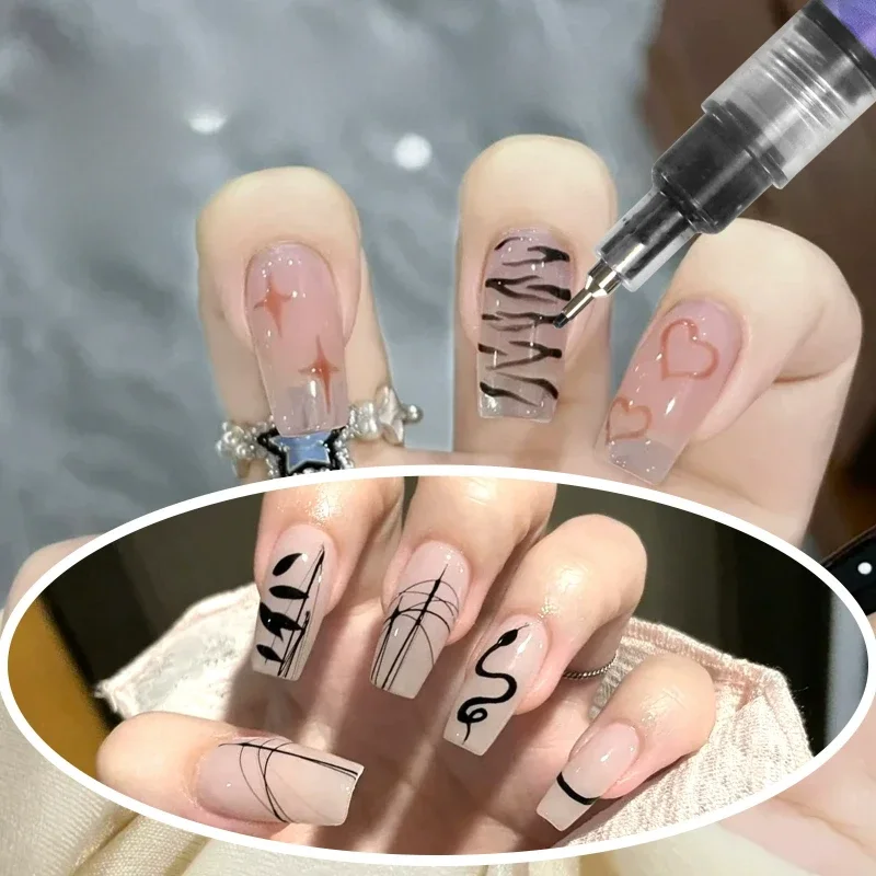 Коробка из 12 штук водонепроницаемых гелевых карандашей для дизайна ногтей диаметром 0,5 мм! Быстросохнущие ручки для рисования и граффити для маникюра своими руками
Коробка из 12 штук водонепроницаемых гелевых карандашей для дизайна ногтей диаметром 0,5 мм! Быстросохнущие ручки для рисования и граффити для маникюра своими руками