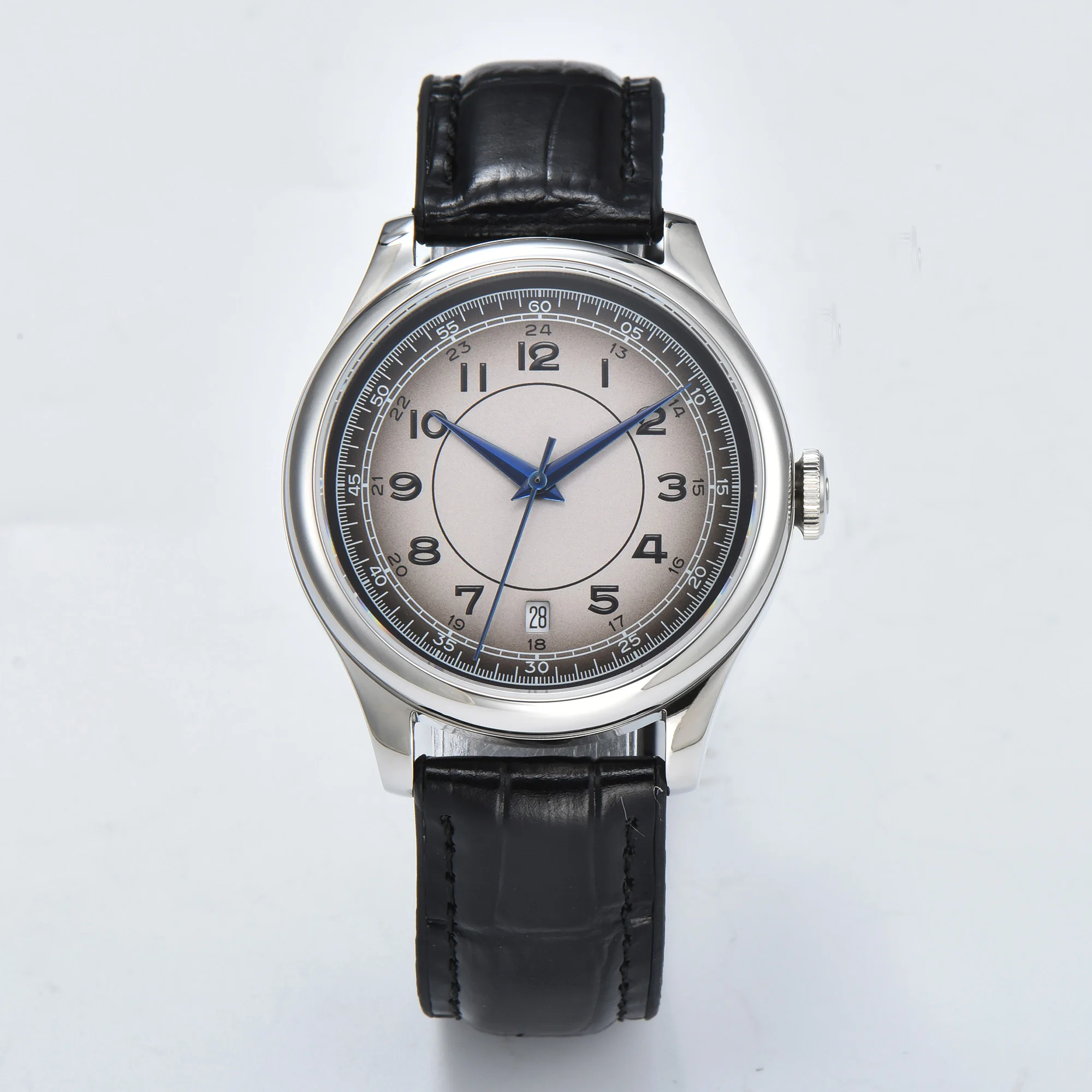 New Parnis 39mm Silver Case Mechanical Automatic Men Watch Sapphire Crystal Calendar Calendar Leather Strap Watch For Men Clock
New Parnis 39mm Silver Case Mechanical Automatic Men Watch Sapphire Crystal Calendar Calendar Leather Strap Watch For Men Clock