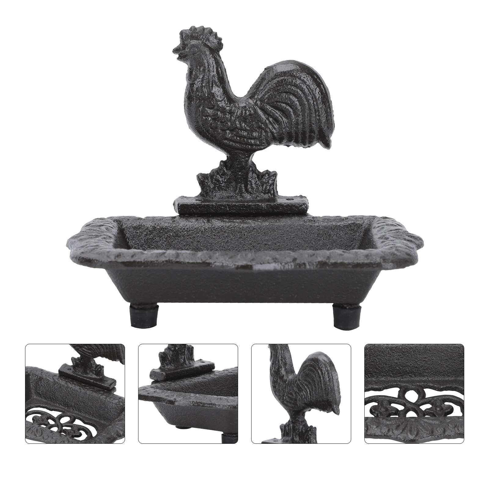 1pc Rustic Iron Soap Box Vintage Rooster Hollow Bottom Lightweight Compact Bathroom Decor Tray Soap Holder Shower Handmade
1pc Rustic Iron Soap Box Vintage Rooster Hollow Bottom Lightweight Compact Bathroom Decor Tray Soap Holder Shower Handmade