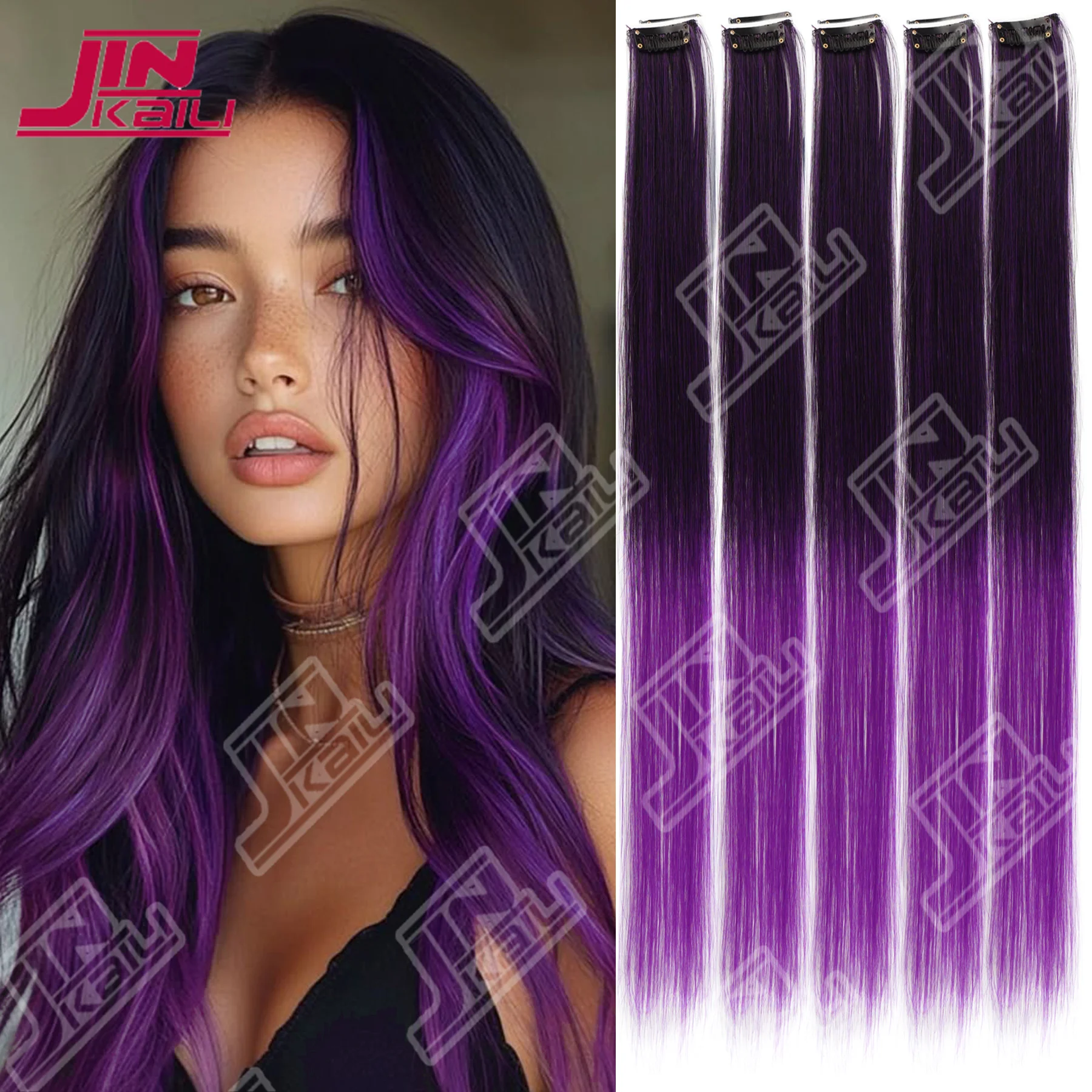 Long Straight Hair In Extensions Synthetic Clip In Hair Extensions for Women Halloween Christmas Party Cosplay
Long Straight Hair In Extensions Synthetic Clip In Hair Extensions for Women Halloween Christmas Party Cosplay