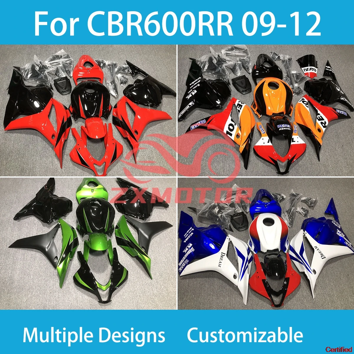 Подходит для Honda CBR600RR 09 10 11 12 обтекатели мотоцикла CBR 600RR 2009 2010 2011 2012 полный комплект обтекателей
Подходит для Honda CBR600RR 09 10 11 12 обтекатели мотоцикла CBR 600RR 2009 2010 2011 2012 полный комплект обтекателей