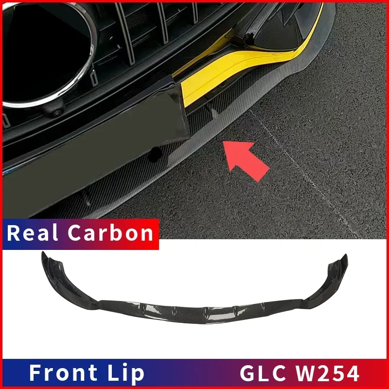 For Mercedes-Benz GLC W254 Real Dry Carbon Fiber Exterior Front Bumper Lip Trim Decoration Modification Body Kit Accessories
For Mercedes-Benz GLC W254 Real Dry Carbon Fiber Exterior Front Bumper Lip Trim Decoration Modification Body Kit Accessories