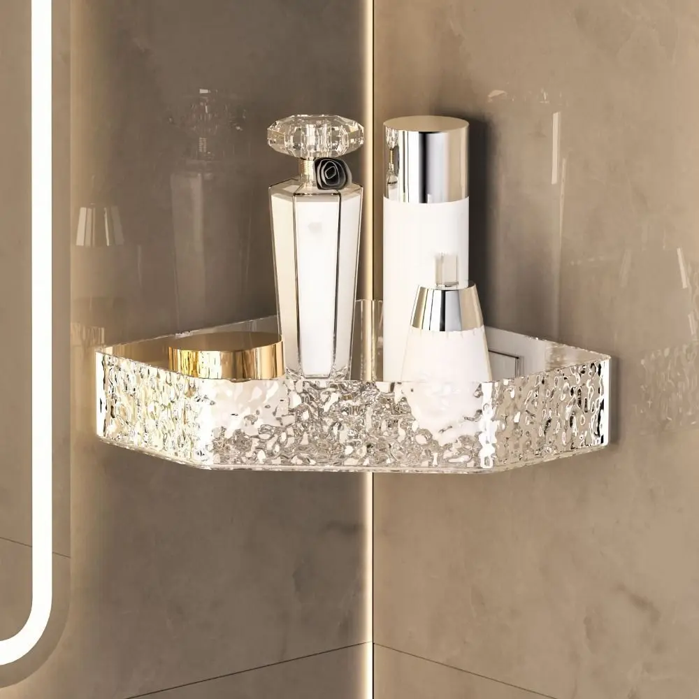 Wall Mounted Bathroom Storage Rack No Drilling Creative Triangle Holder Wall Corner Multi-purpose Storage Shelf Washbasin
Wall Mounted Bathroom Storage Rack No Drilling Creative Triangle Holder Wall Corner Multi-purpose Storage Shelf Washbasin