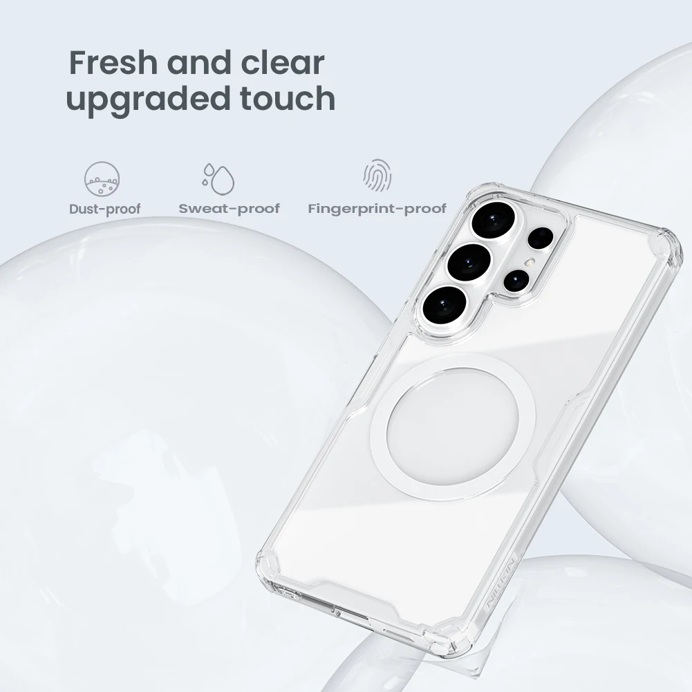 Nillkin For Samsung Galaxy S24 S25 S26 Ultra S26 Plus 5G Magnetic Case Ultra Clear Nature TPU Pro Magsafe Protection Back Cover
Nillkin For Samsung Galaxy S24 S25 S26 Ultra S26 Plus 5G Magnetic Case Ultra Clear Nature TPU Pro Magsafe Protection Back Cover