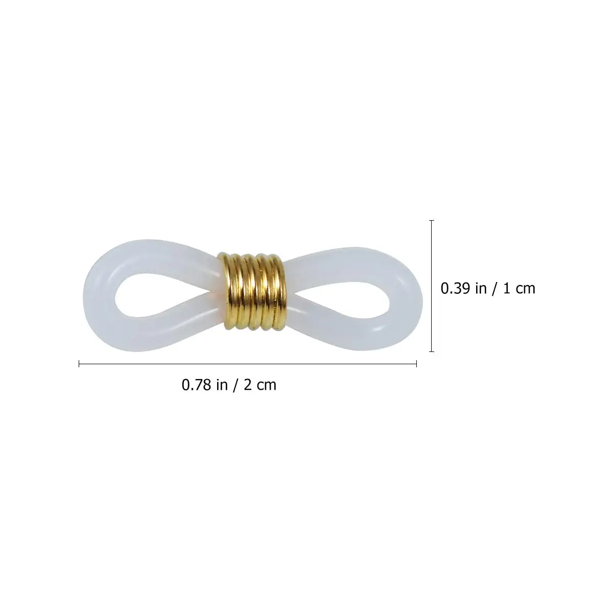 100 Pcs Eyeglasses Chain Silicone Ring Non Slip Cord Holder Golden Retainers Connectors Frame Parts Jewelry Accessories
100 Pcs Eyeglasses Chain Silicone Ring Non Slip Cord Holder Golden Retainers Connectors Frame Parts Jewelry Accessories