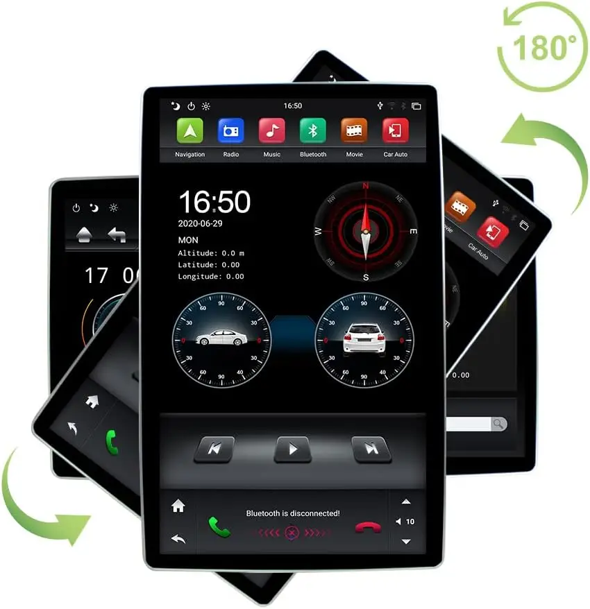 Универсальный 12,8-дюймовый Tesla Style 2 Din Android 13 Автомобильный стерео радио 4 + 64 ГБ Сенсорный экран Автомобильный GPS-навигатор Мультимедийный плеер
Универсальный 12,8-дюймовый Tesla Style 2 Din Android 13 Автомобильный стерео радио 4 + 64 ГБ Сенсорный экран Автомобильный GPS-навигатор Мультимедийный плеер