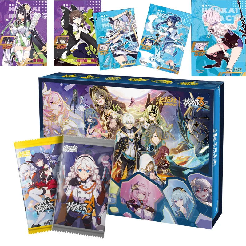 Anime Peripheral Rare Cards Honkai Impact 3 Original Peripheral Card Collection Family Party Game Toys Anime Kids Festive Gifts
Anime Peripheral Rare Cards Honkai Impact 3 Original Peripheral Card Collection Family Party Game Toys Anime Kids Festive Gifts