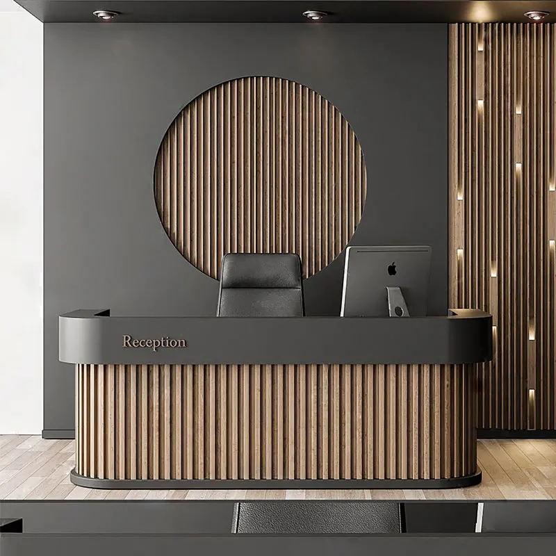 Shop Modern Front Desk Customizable Store Consul Conference Shop Simple Reception Desk Checkout Schreibtisch Luxury Furniture
Shop Modern Front Desk Customizable Store Consul Conference Shop Simple Reception Desk Checkout Schreibtisch Luxury Furniture
