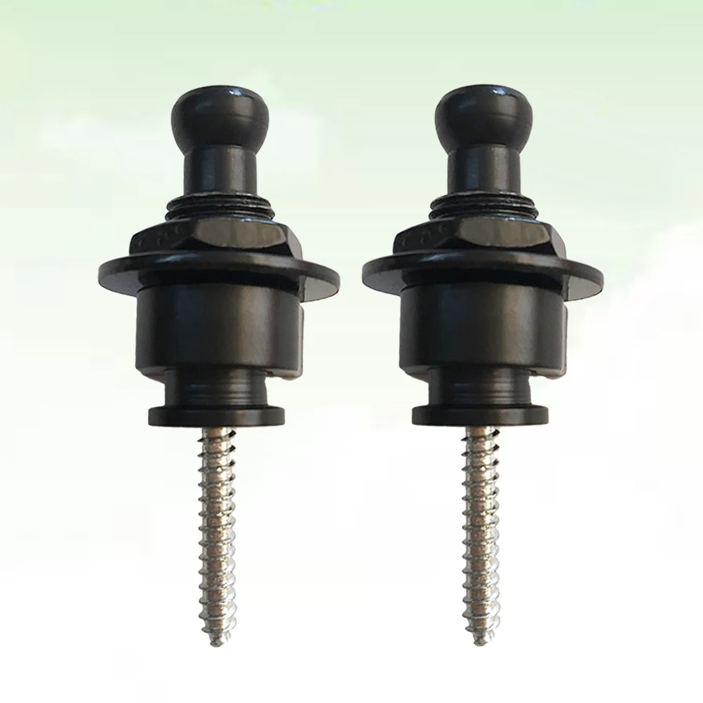 2 Pcs Guitar Acoustic Strap Buckle Tail Nail Electric Lock Black Non-slip Nails Buttons
2 Pcs Guitar Acoustic Strap Buckle Tail Nail Electric Lock Black Non-slip Nails Buttons