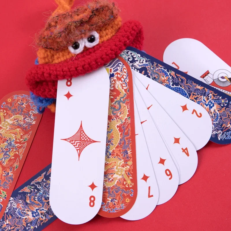 Camping Game Creative Poker Oval Long Hard Card Household Card Table Game Landlord Thickening Simple High-value Collection Gift
Camping Game Creative Poker Oval Long Hard Card Household Card Table Game Landlord Thickening Simple High-value Collection Gift