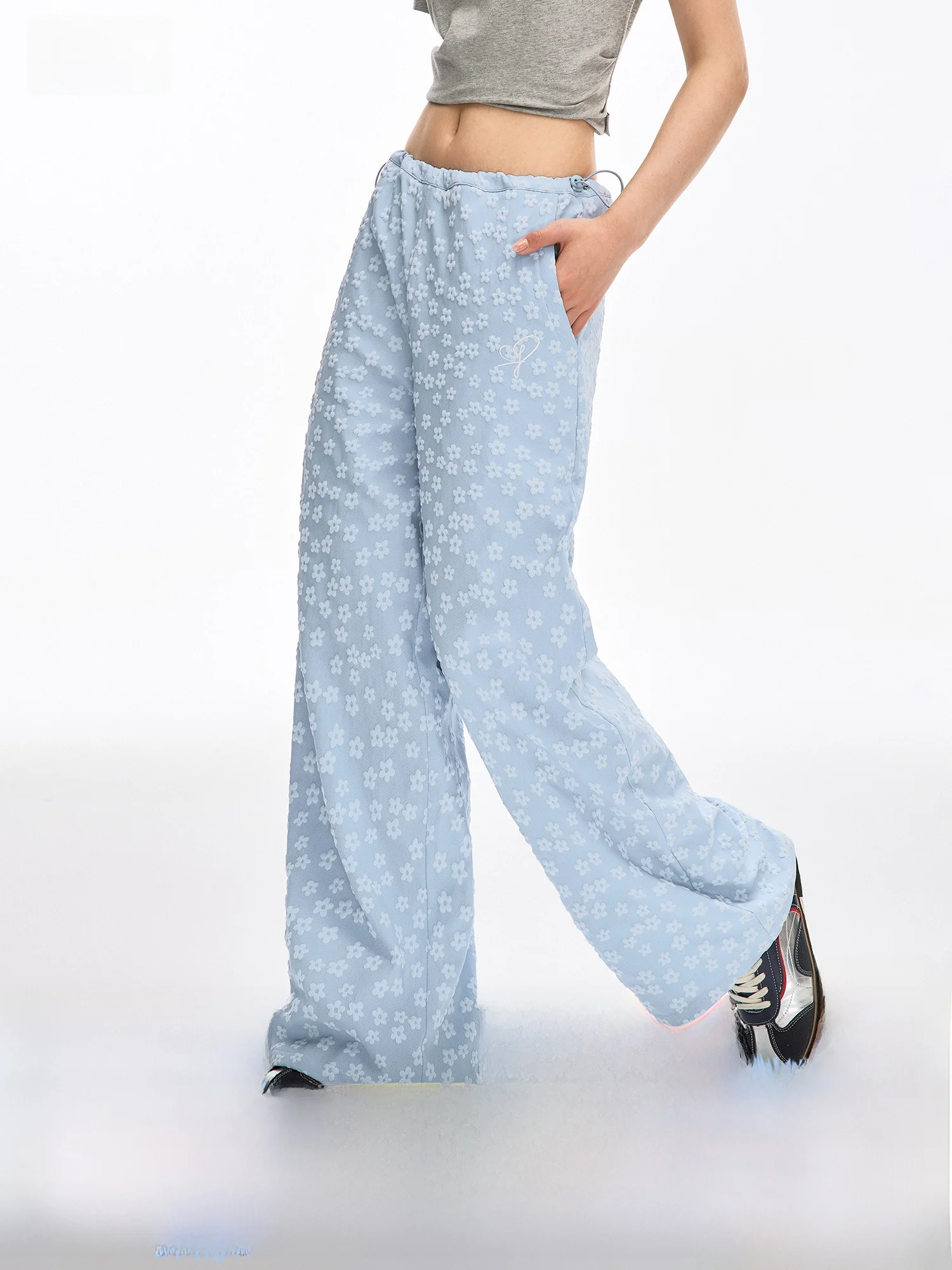 F426 Store Casual Loose Floral Texture Fabric Straight Leg Pants Versatile Summer New Sle Youthful Vitali Daily Wear
F426 Store Casual Loose Floral Texture Fabric Straight Leg Pants Versatile Summer New Sle Youthful Vitali Daily Wear