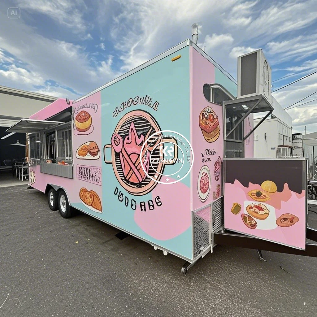 2025 NEW Hot Sale Concession Mobile Stainless Steel Food Trailer Europe Standard Cart With Full Kitchen
2025 NEW Hot Sale Concession Mobile Stainless Steel Food Trailer Europe Standard Cart With Full Kitchen