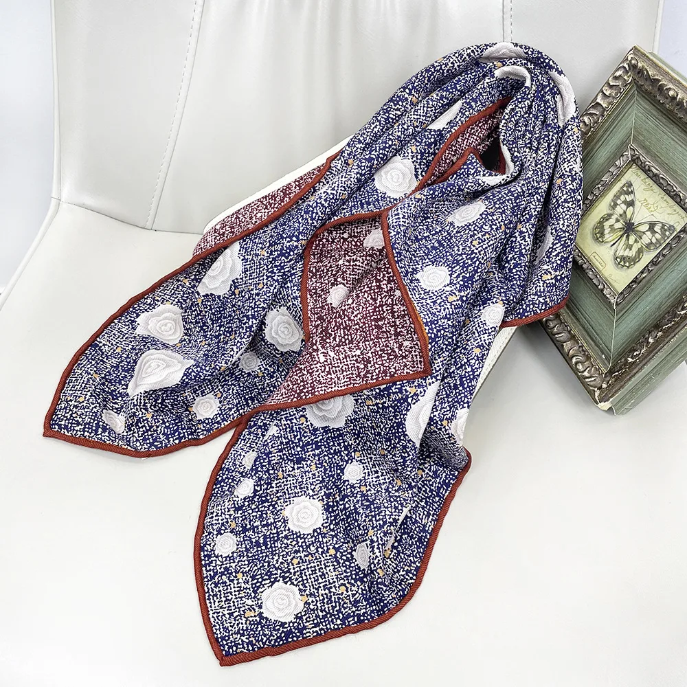 30% Silk 70% Wool Winter Scarves Woman Spring Art Style Rose Floral Square Scarf Elegant Women Shawls Woman Accesories
30% Silk 70% Wool Winter Scarves Woman Spring Art Style Rose Floral Square Scarf Elegant Women Shawls Woman Accesories