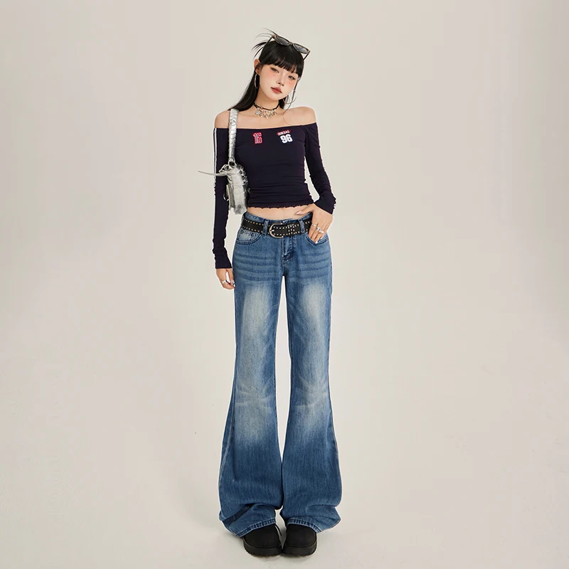 2025 Blue Women Jeans High Waist Fashion American Vintage Streetwear Y2K Wide Leg Jean Female Denim Trouser Baggy Bell-bottoms
2025 Blue Women Jeans High Waist Fashion American Vintage Streetwear Y2K Wide Leg Jean Female Denim Trouser Baggy Bell-bottoms