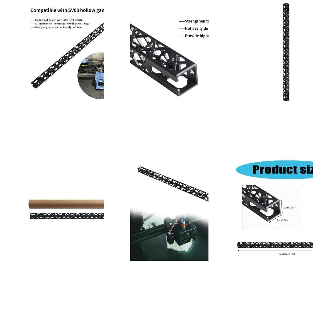 652F Точная изготовленная алюминиевая гантри, анодированная отделка для SV08 Optimals -принтер.
652F Точная изготовленная алюминиевая гантри, анодированная отделка для SV08 Optimals -принтер.