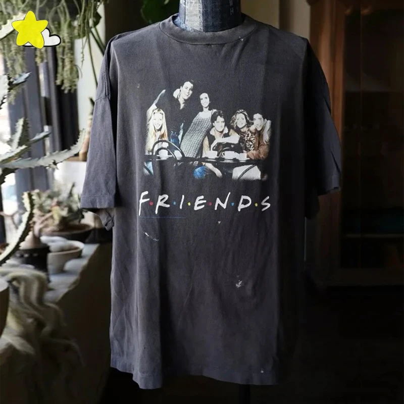 Heavy Fabric Cotton Vintage Washed Black Saint T-Shirt Men Women Classic Logo Graphics Print Short Sleeve Tee T Shirt With Tags
Heavy Fabric Cotton Vintage Washed Black Saint T-Shirt Men Women Classic Logo Graphics Print Short Sleeve Tee T Shirt With Tags