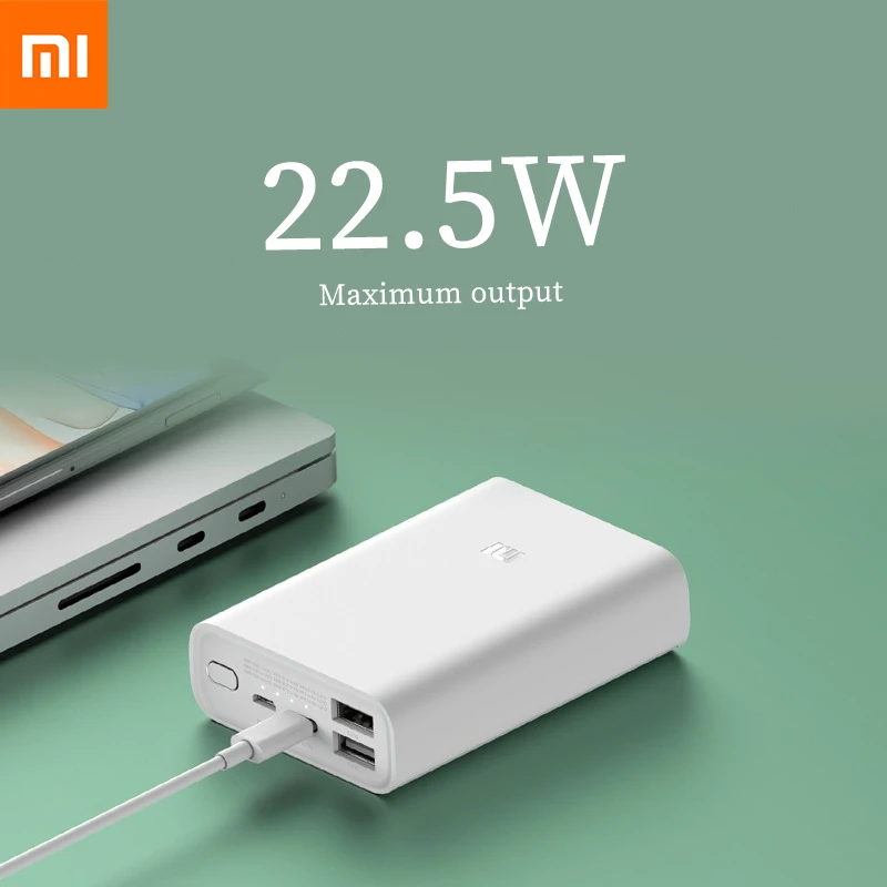 10000mAh PD 22.5W Xiaomi Power Bank Outdoor Power Bank Portable External Battery for Mobile Phones Huawei
10000mAh PD 22.5W Xiaomi Power Bank Outdoor Power Bank Portable External Battery for Mobile Phones Huawei