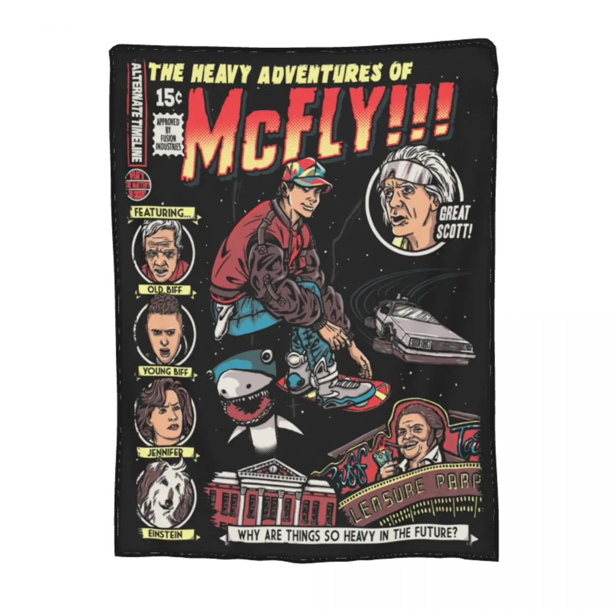 Comfortable Marty McFly Back To The Future Blanket Merch Sofa Decorative Throws And Blankets Warm Fleece for Travel
Comfortable Marty McFly Back To The Future Blanket Merch Sofa Decorative Throws And Blankets Warm Fleece for Travel