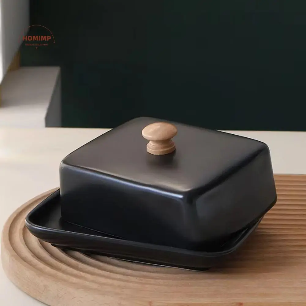 Rectangular Ceramic Butter Dish with Lid Keep Fresh Nordic Butter Plates Multi-functional Top Handle Wide Butter Box Restaurant
Rectangular Ceramic Butter Dish with Lid Keep Fresh Nordic Butter Plates Multi-functional Top Handle Wide Butter Box Restaurant