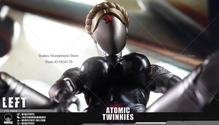 Wikeetoys WKT002 1/12 Scale Female Soldier Action Figure 6inch Full Set Twin Dancer Robot Collectible Doll in Stock
Wikeetoys WKT002 1/12 Scale Female Soldier Action Figure 6inch Full Set Twin Dancer Robot Collectible Doll in Stock