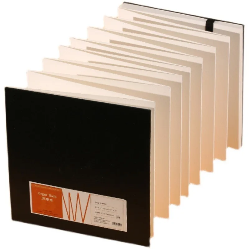 BAOHONG Organ Book Academy Watercolor Paper 300g Cotton Cold Pressed Hot Pressed Foldable Portable Drawing Sketching Book
BAOHONG Organ Book Academy Watercolor Paper 300g Cotton Cold Pressed Hot Pressed Foldable Portable Drawing Sketching Book