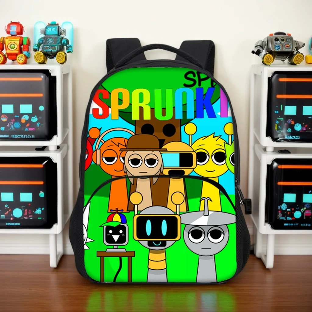Boys Girls Back to School Bookbag Sprunki Graphic Knapsack Lightweight Casual Canvas Daypack for Travel,Outdoor
Boys Girls Back to School Bookbag Sprunki Graphic Knapsack Lightweight Casual Canvas Daypack for Travel,Outdoor