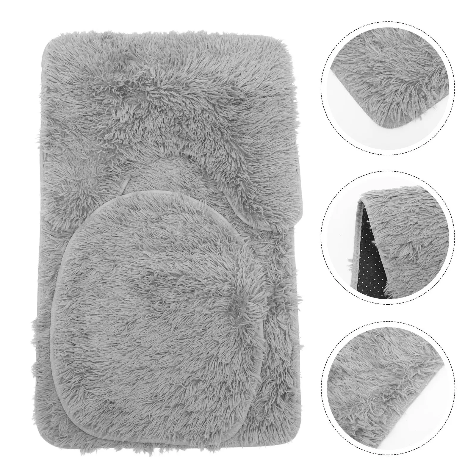 1Set Elegant Toilet Lid Cover Mat Set Smooth Surface Non Slip Ground Pad for Bathroom Toilet Tank Warmth Decorative Function
1Set Elegant Toilet Lid Cover Mat Set Smooth Surface Non Slip Ground Pad for Bathroom Toilet Tank Warmth Decorative Function