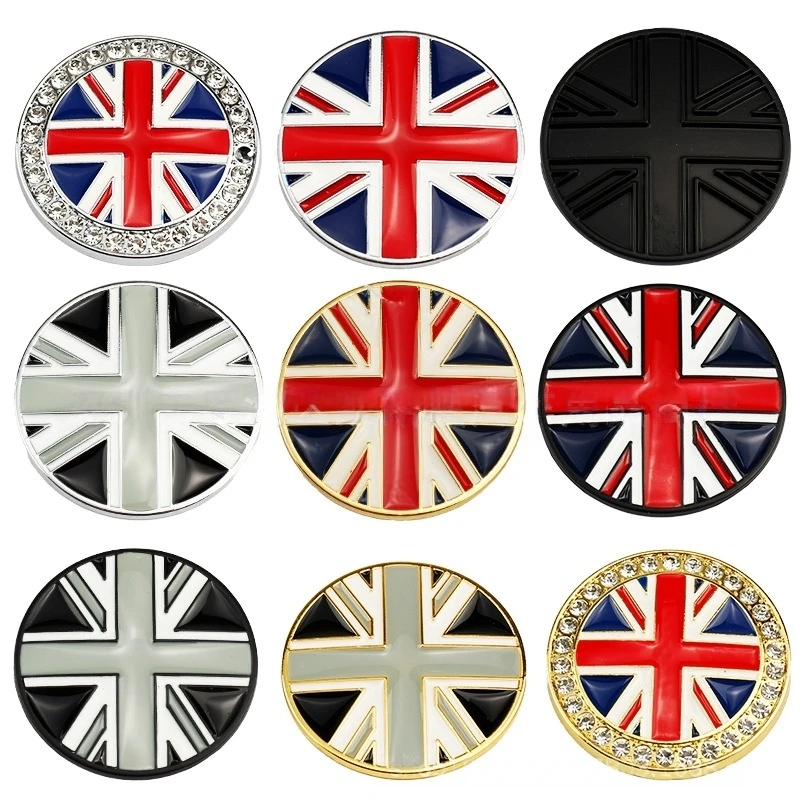 Hot Sale UK Union Jack Flag Car Emblem, 3D Round Metal Sticker with Rhinestone Border, Auto Exterior Decor
Hot Sale UK Union Jack Flag Car Emblem, 3D Round Metal Sticker with Rhinestone Border, Auto Exterior Decor