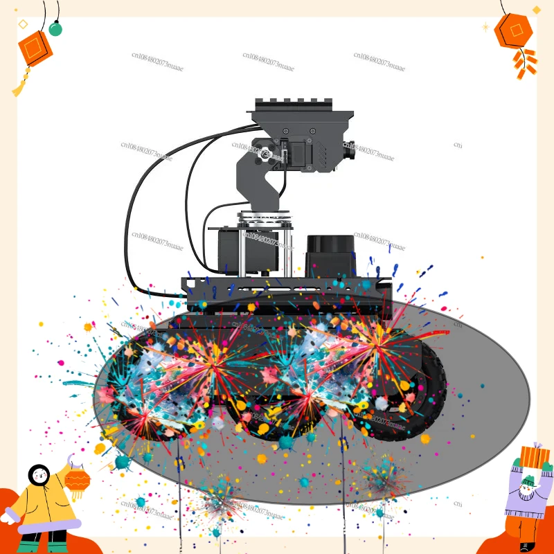6Wheels 4WD AI Robot, Dual controllers, Suitable for Raspberry Pi 4B / Raspberry Pi 5
6Wheels 4WD AI Robot, Dual controllers, Suitable for Raspberry Pi 4B / Raspberry Pi 5