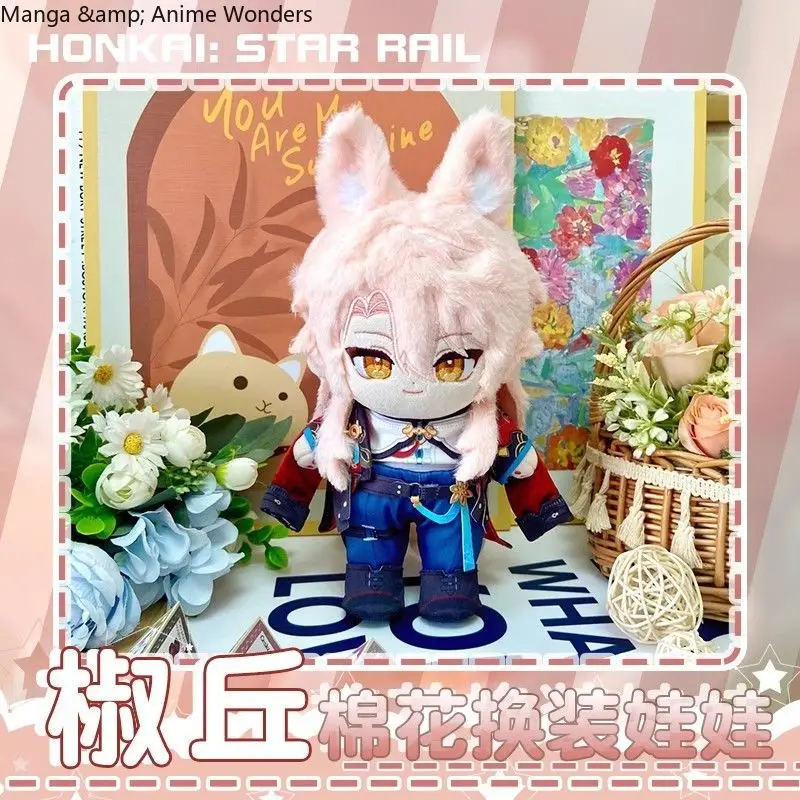 Honkai: Star Rail Jiao Qiu 20 см плюшевая хлопковая кукла тело платье милая плюшевая игрушка аниме подарок на день рождения
Honkai: Star Rail Jiao Qiu 20 см плюшевая хлопковая кукла тело платье милая плюшевая игрушка аниме подарок на день рождения