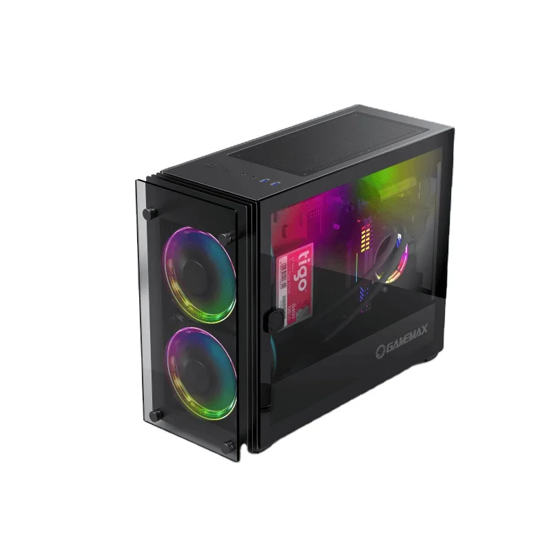 GAMEMAX High Quality Computer Host Chassis ITX Mini Matx Gaming Pc Computer case
GAMEMAX High Quality Computer Host Chassis ITX Mini Matx Gaming Pc Computer case