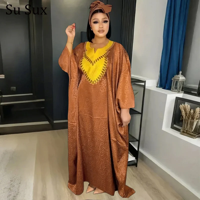 African Dresses For Women Traditional Ethnic Style Muslim Robe Plus Size Embroidery Maxi Dress Africa Clothing Vestidos Bust 216
African Dresses For Women Traditional Ethnic Style Muslim Robe Plus Size Embroidery Maxi Dress Africa Clothing Vestidos Bust 216
