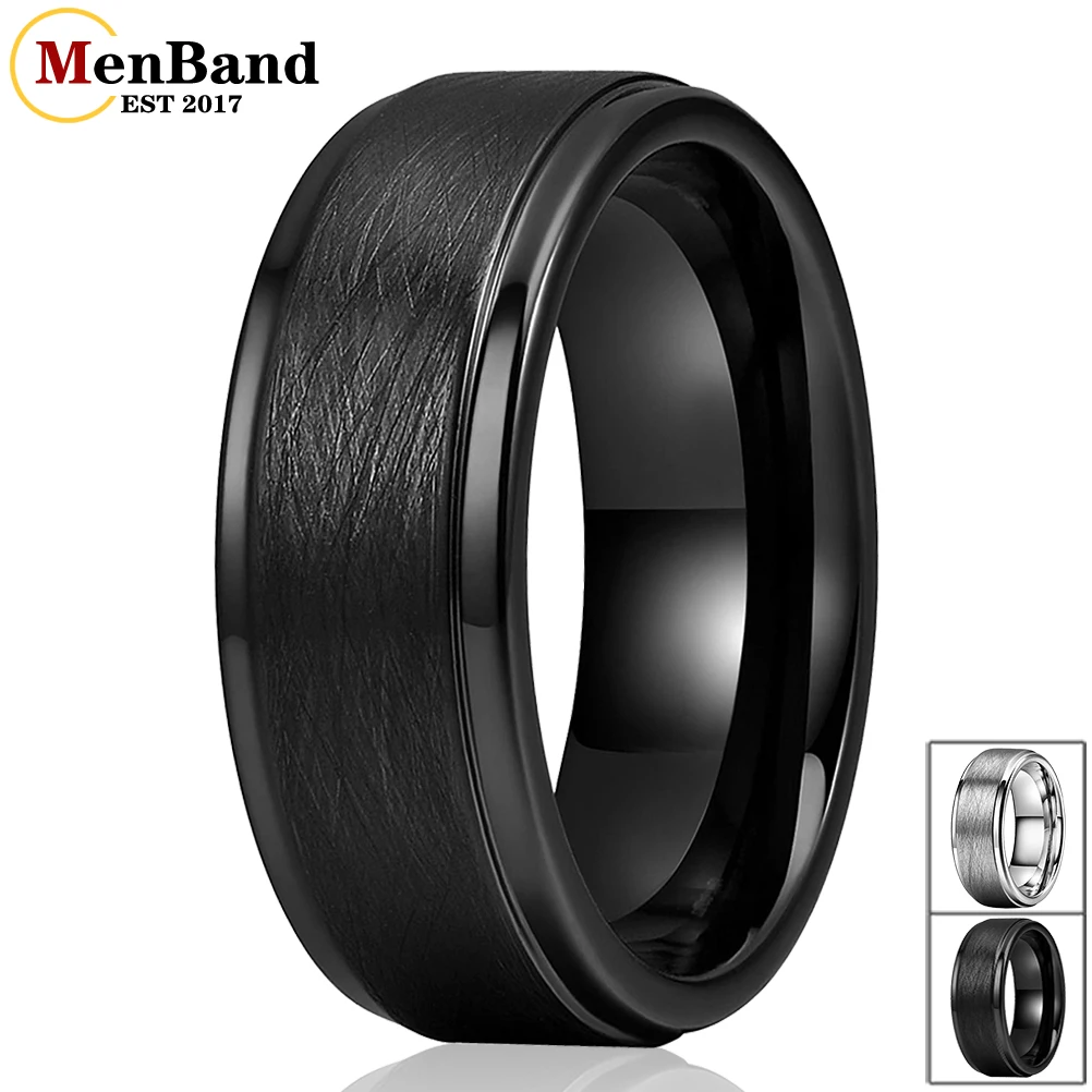 MenBand Fashion 6MM 8MM I Love You Men Women Tungsten Carbide Wedding Ring With Step And Satin Finish Comfort Fit Size 5-15
MenBand Fashion 6MM 8MM I Love You Men Women Tungsten Carbide Wedding Ring With Step And Satin Finish Comfort Fit Size 5-15