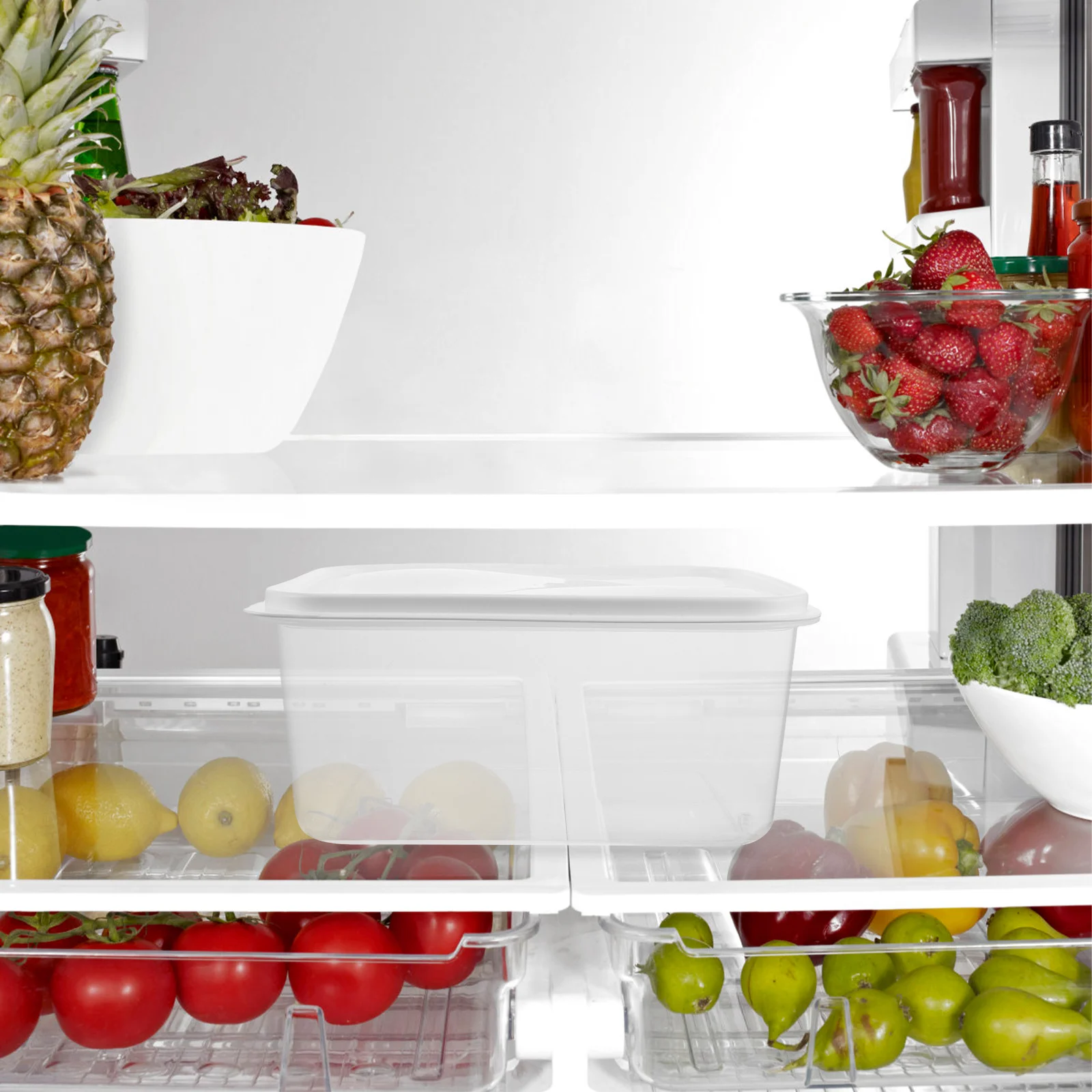 7.5L Breast Milk Storage Bin Airtight Freezer Food Storage Container Fruit Vegetable Fresh Keeping Box Fresh Keeping Fruit Box
7.5L Breast Milk Storage Bin Airtight Freezer Food Storage Container Fruit Vegetable Fresh Keeping Box Fresh Keeping Fruit Box