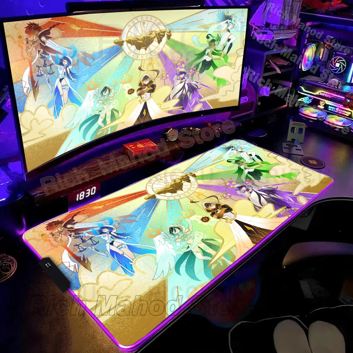 RGB Genshin Impact Rubber Mousepad Anime Office HD Print Desk Mat Gaming LED Gamer Locking Edge Computer Luminescence Mouse Pad
RGB Genshin Impact Rubber Mousepad Anime Office HD Print Desk Mat Gaming LED Gamer Locking Edge Computer Luminescence Mouse Pad