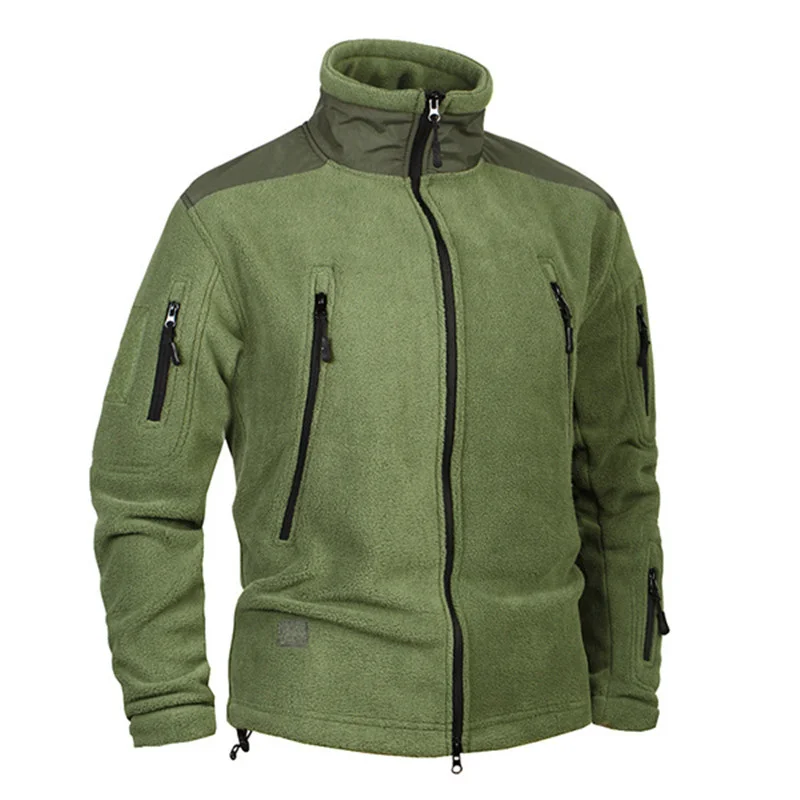 Large Size Mens Winter Warm Fleece Jacket Outdoor Riding Sports Hiking Camping Thick Windproof Thermal Coat Tactical Jackets
Large Size Mens Winter Warm Fleece Jacket Outdoor Riding Sports Hiking Camping Thick Windproof Thermal Coat Tactical Jackets