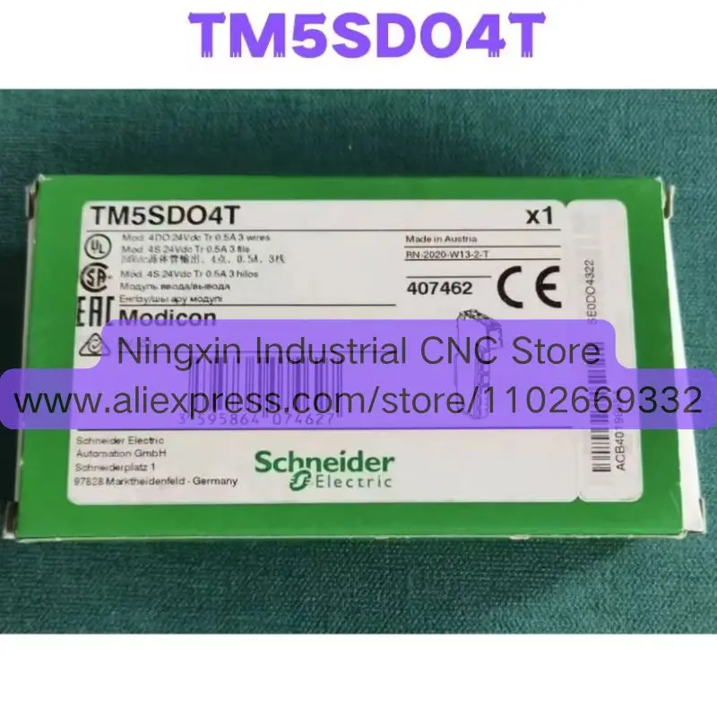 Brand New And Original TM5SDO4T Module
Brand New And Original TM5SDO4T Module