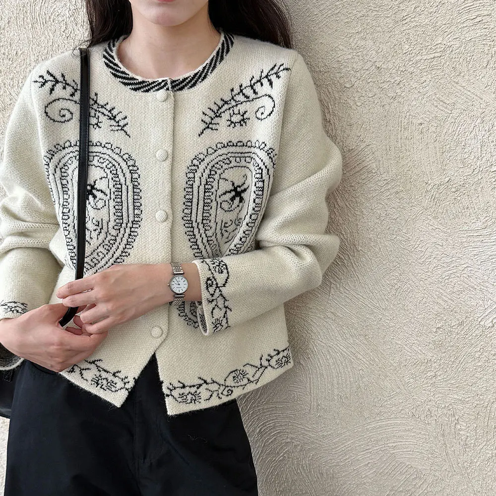 Высококачественный женский вязаный толстый свитер с круглым вырезом, пальто, теплые кардиганы на одной пуговице, топы для женщин, свитер
Высококачественный женский вязаный толстый свитер с круглым вырезом, пальто, теплые кардиганы на одной пуговице, топы для женщин, свитер