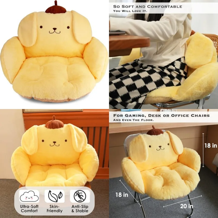 Juju Kawaii Cushion - Kawaii Room Decor - Seat Cushions for Office Chairs - Office Chair Cushions - Car Seat Cushion - Gaming R
Juju Kawaii Cushion - Kawaii Room Decor - Seat Cushions for Office Chairs - Office Chair Cushions - Car Seat Cushion - Gaming R