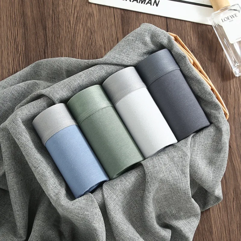 4PCS New Men's Underwear Men's Pure Cotton Antibacterial Boxers Youth Cotton Breathable Boxers Men's Shorts
4PCS New Men's Underwear Men's Pure Cotton Antibacterial Boxers Youth Cotton Breathable Boxers Men's Shorts