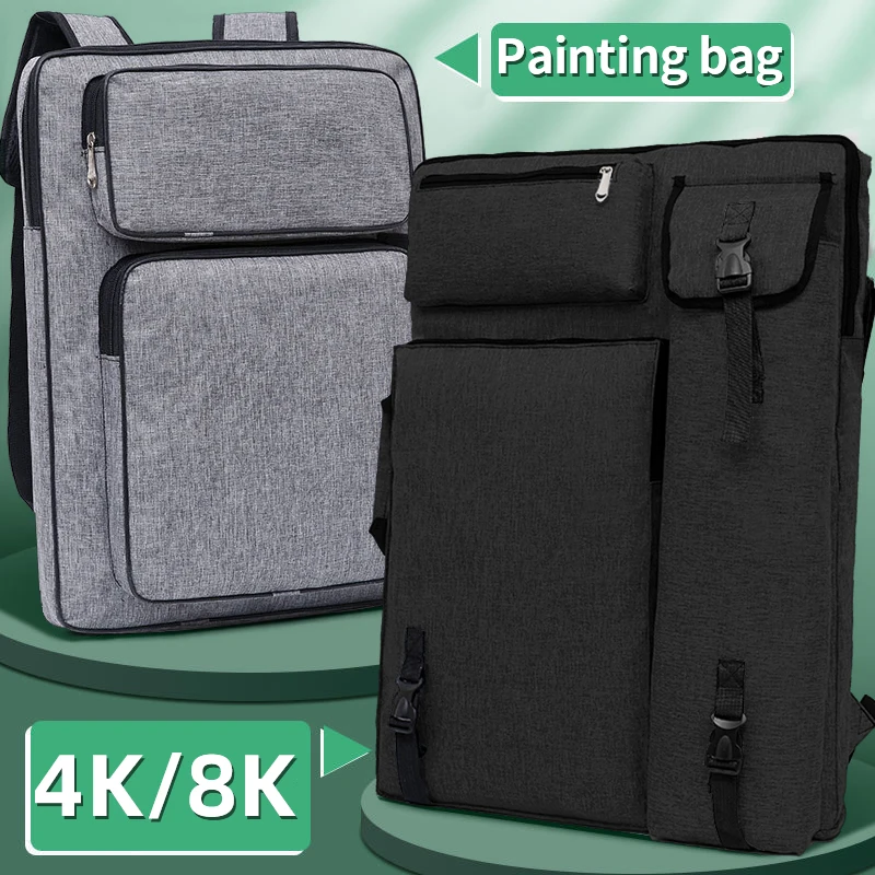 Drawing Bag 4K/8K Waterproof Nylon Organizer Sketch Painting Board Bag Hand Drawing Bag Portable Backpack Paintings Art Supplies
Drawing Bag 4K/8K Waterproof Nylon Organizer Sketch Painting Board Bag Hand Drawing Bag Portable Backpack Paintings Art Supplies