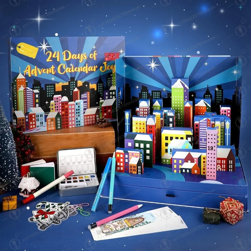 Christmas Advent Calendar 2025, 24 Days Countdown Calendar With Creative Art Tools, Gifts For Drawing Beginners, Painting Lovers
Christmas Advent Calendar 2025, 24 Days Countdown Calendar With Creative Art Tools, Gifts For Drawing Beginners, Painting Lovers