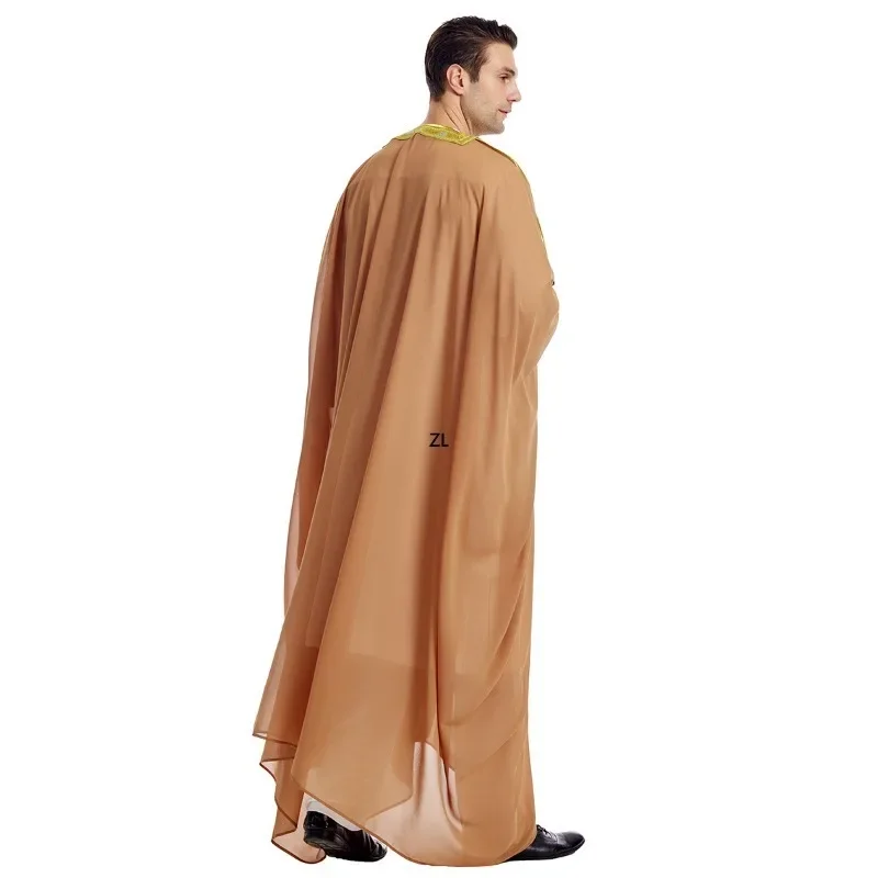 Men Muslim Bachelor Islam Clothing Kaftan Speech Pakistan Abaya Graduation Jubba Thobe Long Dubai Saudi Arabia
Men Muslim Bachelor Islam Clothing Kaftan Speech Pakistan Abaya Graduation Jubba Thobe Long Dubai Saudi Arabia