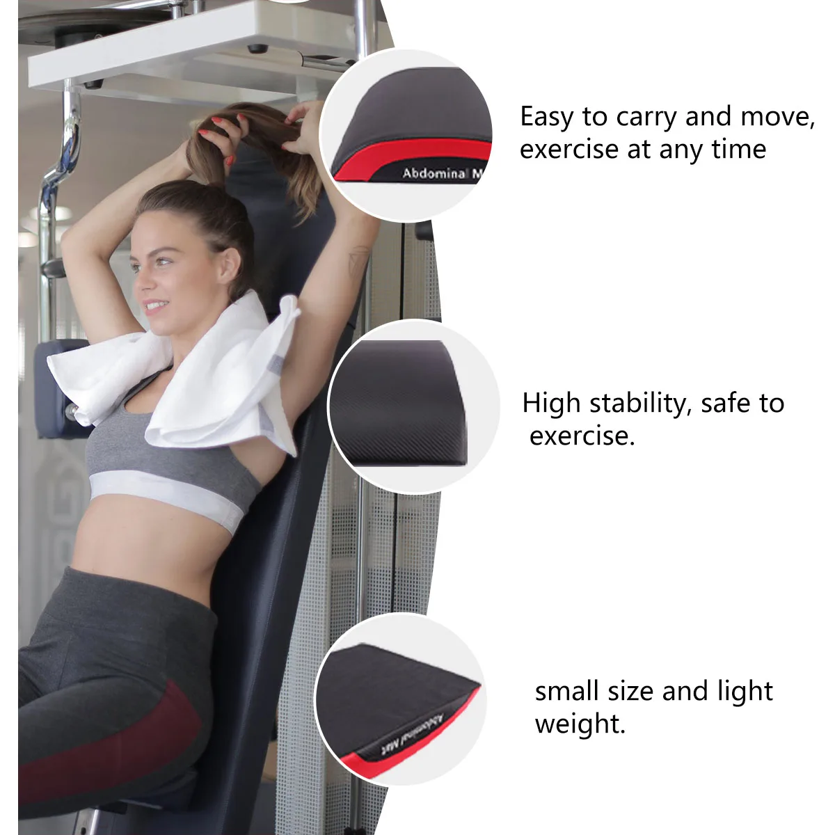 1 pc Abdominal Pad Foldable Workout Mat for Home Exercise Full Range Ab Muscles Isolation Sit Up Pad Fitness Board Cushion
1 pc Abdominal Pad Foldable Workout Mat for Home Exercise Full Range Ab Muscles Isolation Sit Up Pad Fitness Board Cushion