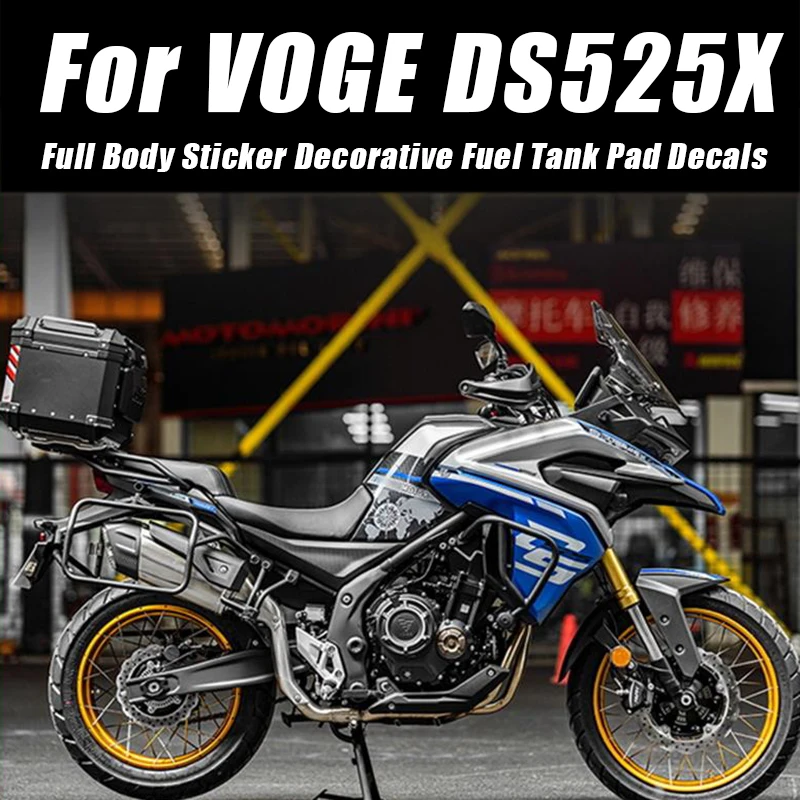 Motorcycle Fairing Body Sticker Decorative Fuel Tank Pad Decals Kit Protector Accessories For VOGE DS525X 525DSX DSX525 DS 525X
Motorcycle Fairing Body Sticker Decorative Fuel Tank Pad Decals Kit Protector Accessories For VOGE DS525X 525DSX DSX525 DS 525X