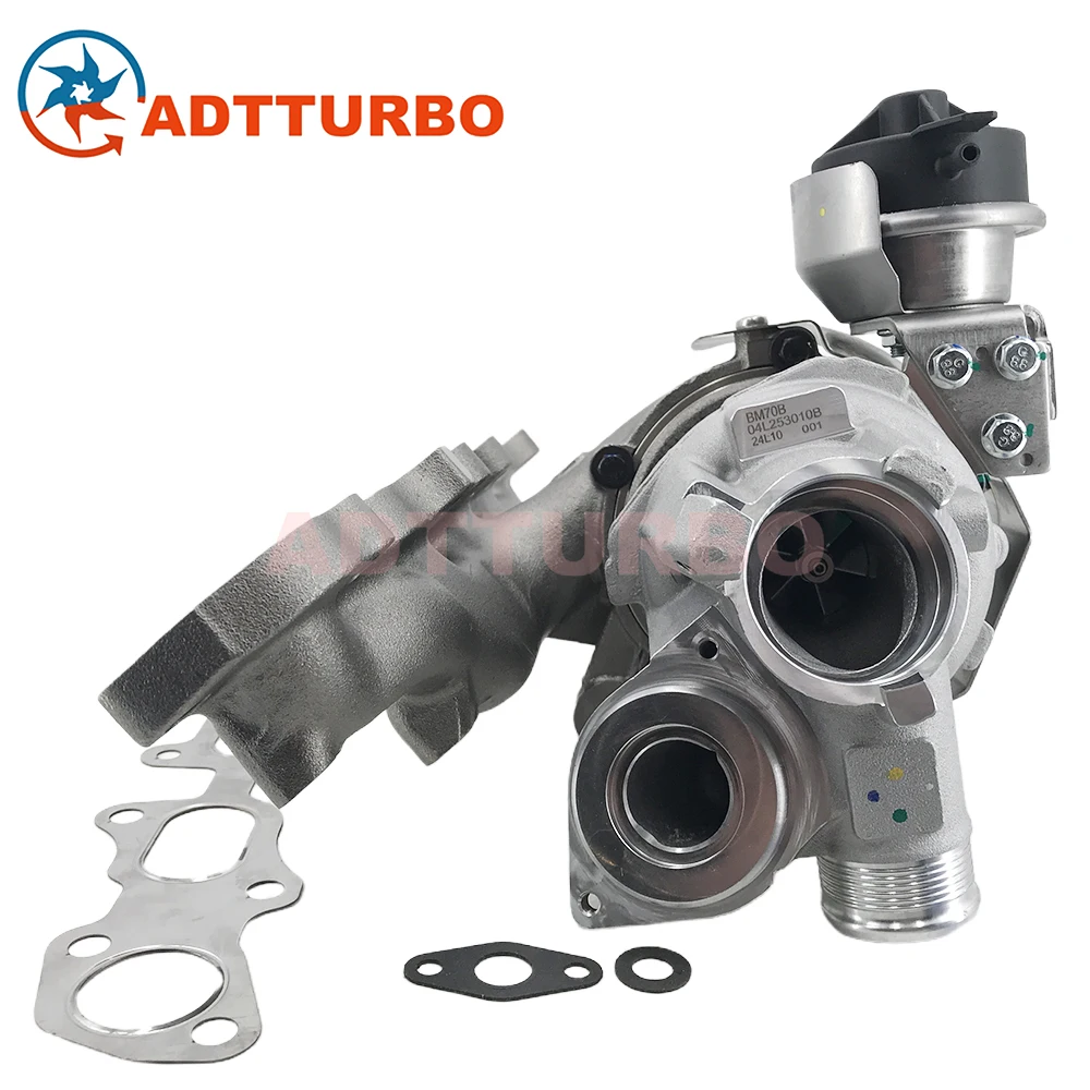BM70B Turbocharger 04L253010B 04L253010T 04L253019Q Turbine Turbo for Volkswagen Golf VII 2.0 TDI 110 Kw - 150 HP CRBC CRLB CRBB
BM70B Turbocharger 04L253010B 04L253010T 04L253019Q Turbine Turbo for Volkswagen Golf VII 2.0 TDI 110 Kw - 150 HP CRBC CRLB CRBB