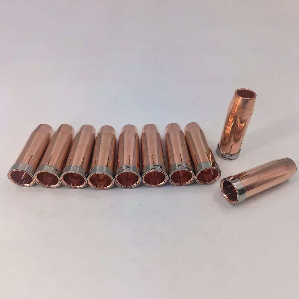 10 Pcs 145.0132 Gas Nozzles For Welding Gunss, Conical, 14 X 24 Mm, 76 Mm Length Gas Nozzles For Welding Gunss Tool Accessories
10 Pcs 145.0132 Gas Nozzles For Welding Gunss, Conical, 14 X 24 Mm, 76 Mm Length Gas Nozzles For Welding Gunss Tool Accessories