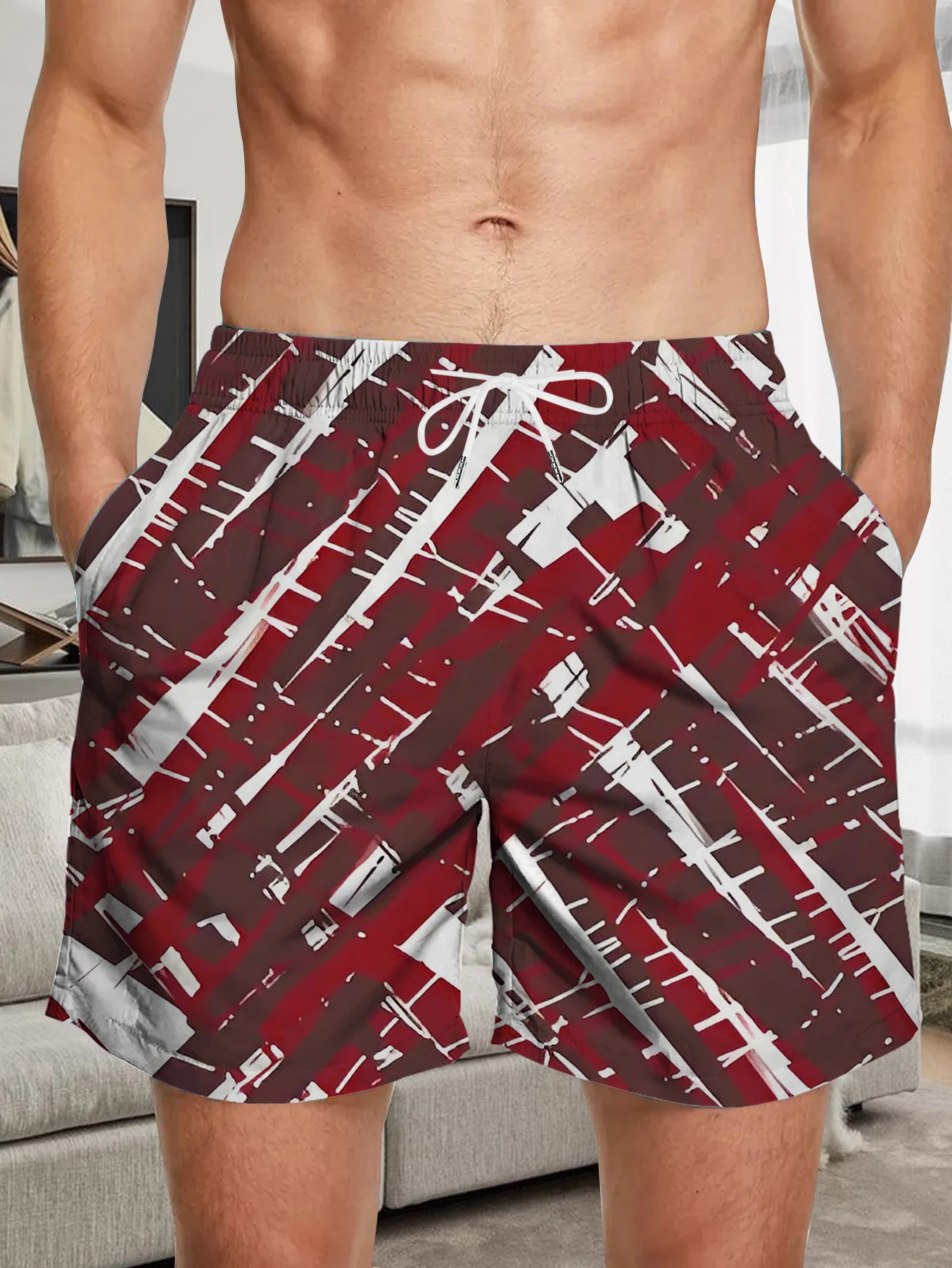 Classic Full Print Beach Pants Men Digital Printed Quick Dry Polyester Short Pants
Classic Full Print Beach Pants Men Digital Printed Quick Dry Polyester Short Pants